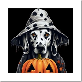 Halloween Dalmatian Posters and Art